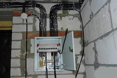 электромонтажные работы после пожара